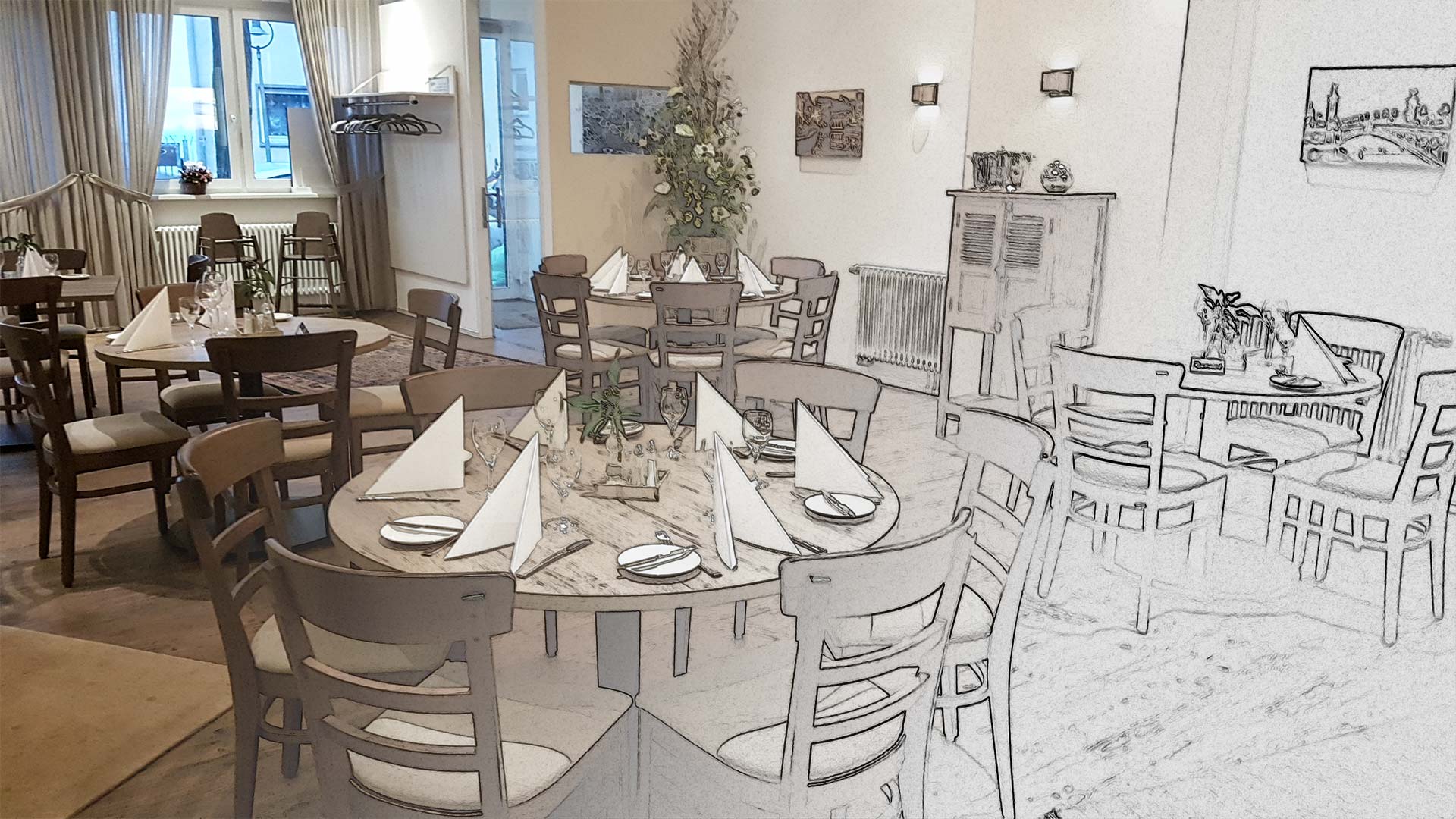 Restaurant Pfalzgraf in Ludwigshafen: Planung und Umsetzung aus einer Hand