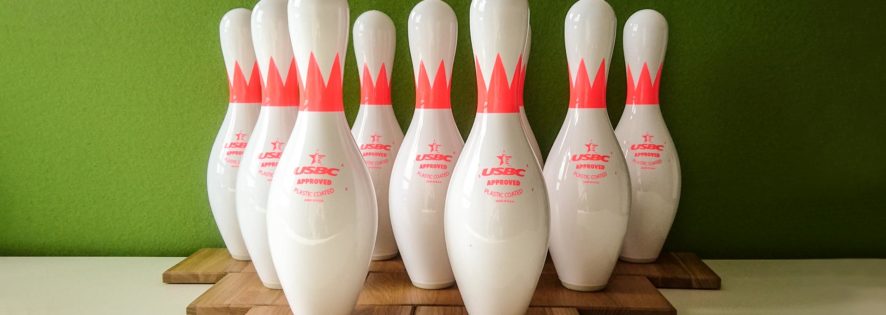 Aus Bowling-Pins werden Pokale