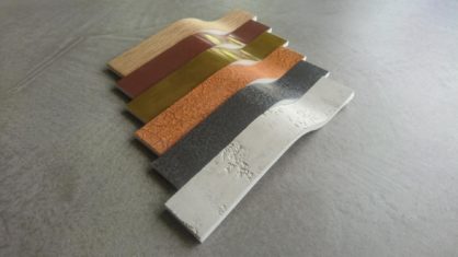 Mineralwerkstoff mit außergewöhnlichen Oberflächen