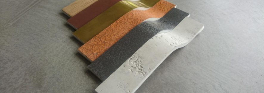 Mineralwerkstoff mit außergewöhnlichen Oberflächen