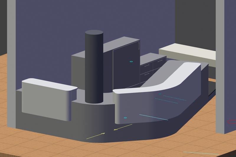 3D-Visualisierung erlaubt uns planerische Details bereits im Vorfeld zu simulieren und Sie optimal in den Prozess einzubeziehen.