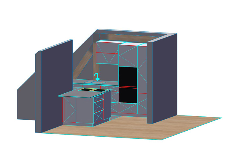 3D-Visualisierung erlaubt uns planerische Details bereits im Vorfeld zu simulieren und Sie optimal in den Prozess einzubeziehen.