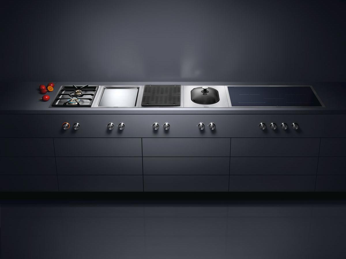 Gaggenau Kochfelder bestechen durch freie Konfigurierbarkeit bei höchster Ingenieursqualität