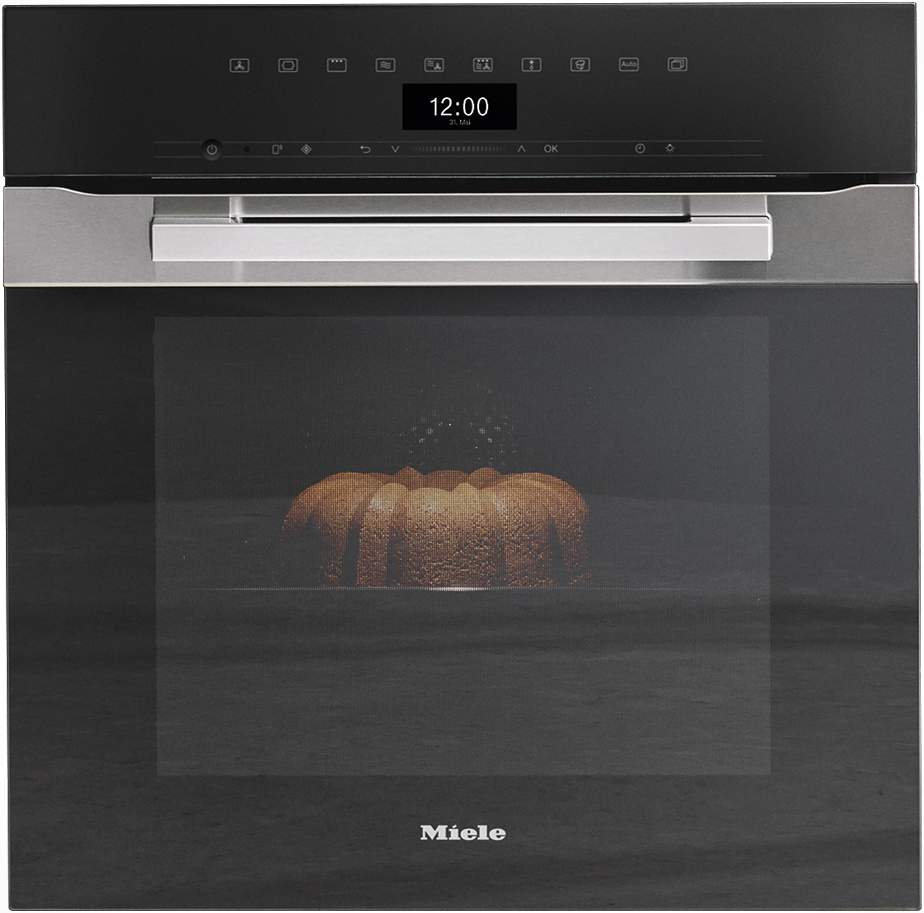 Ein Backofen von Miele bringt Ihnen nachhaltig ungekanntes Kochvergnügen.