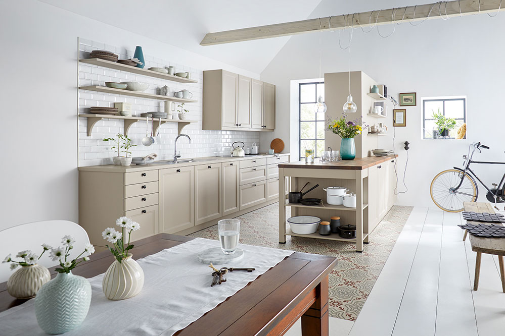Country Chic - die moderne Landhausküche