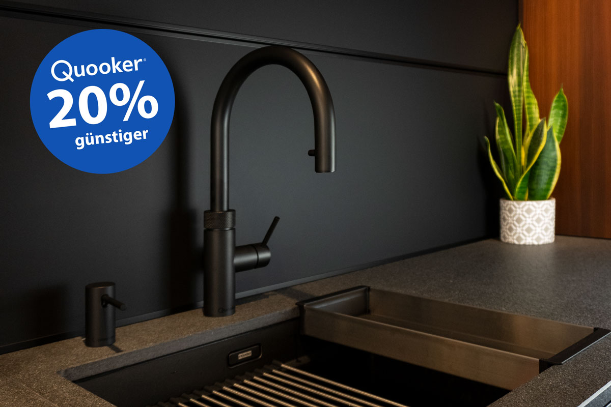 20% Rabatt auf Quooker Aktion zum Blue Night Shopping