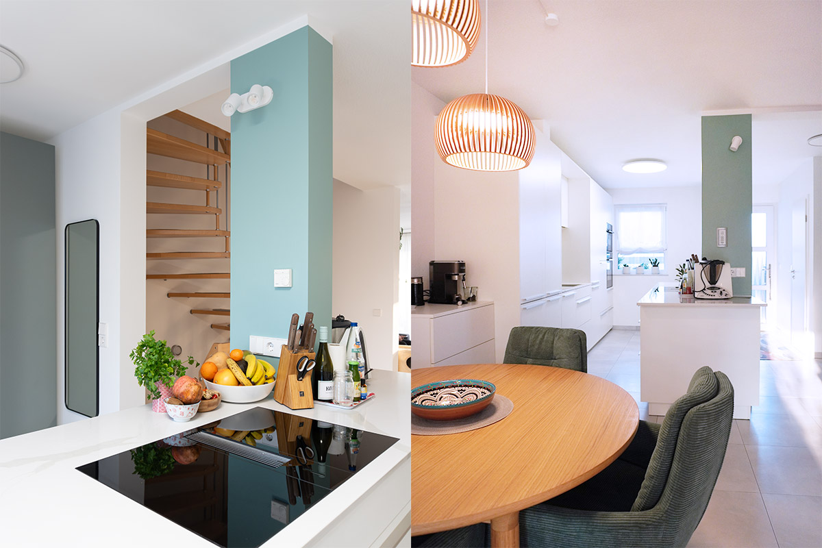 Wanddurchbruch nachher