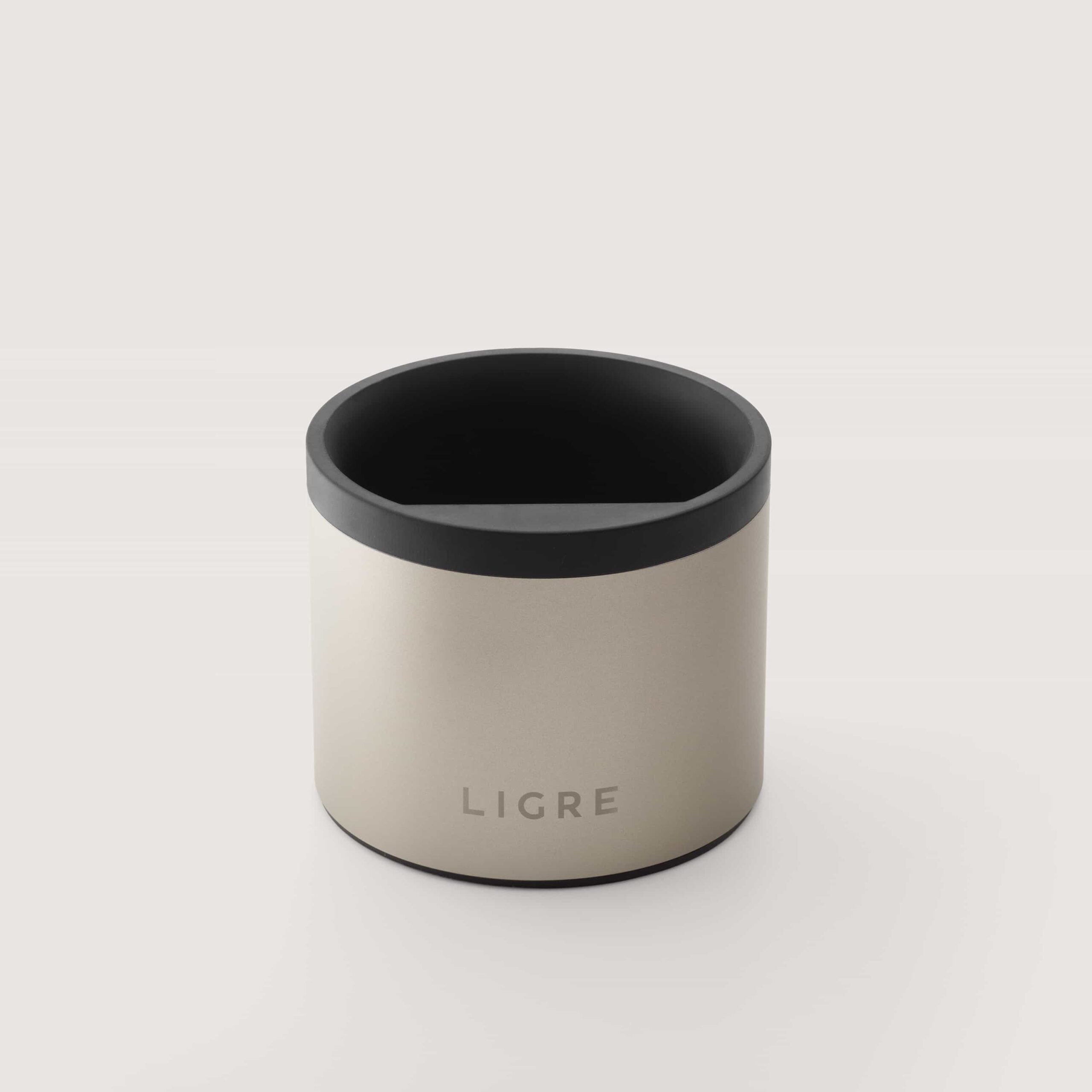 LIGRE Knock Box silver-beige