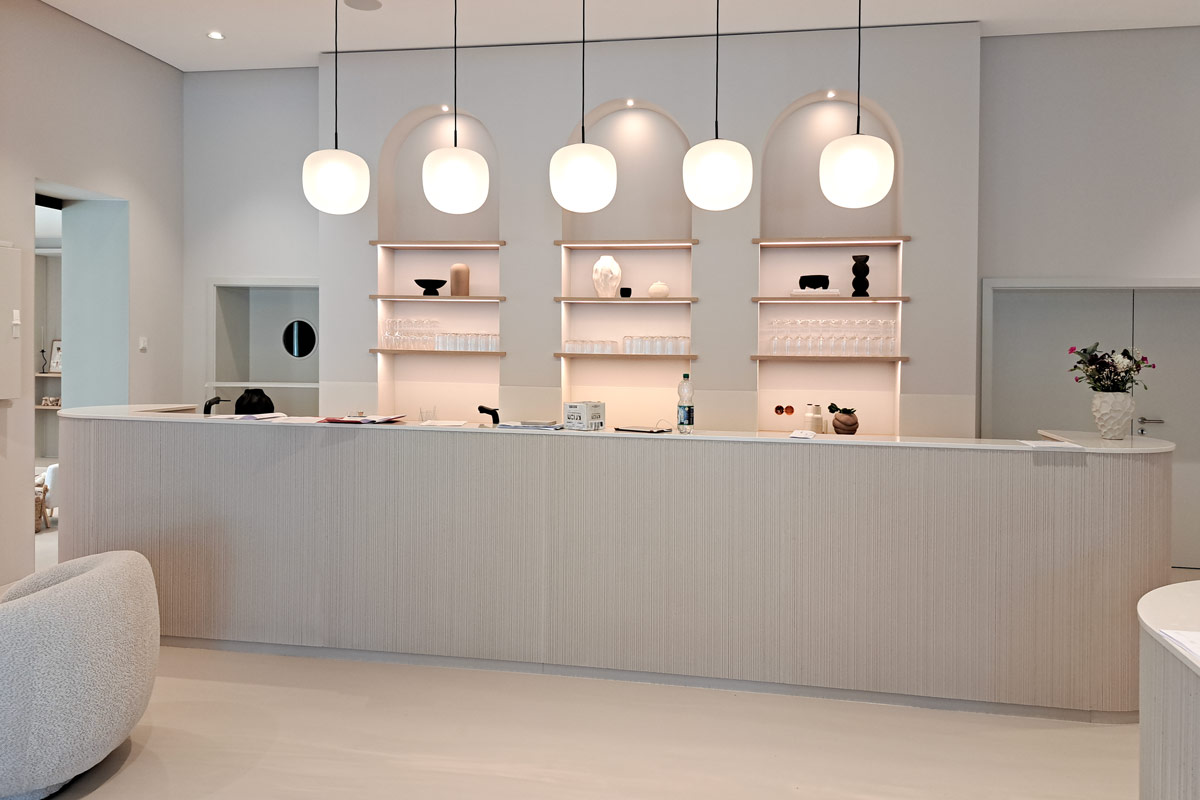 Gastronomietheke im Hotel Lehn