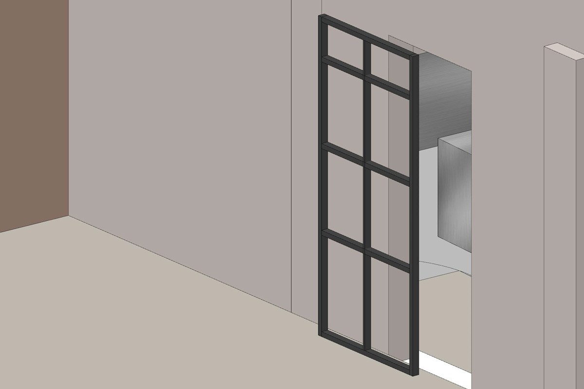 Zeichnung-Loft-Schiebetür-Hotel-Lehn-Saulheim CAD-Zeichnung der Loft-Schiebetür zwischen Veranstaltungsraum und Wintergarten