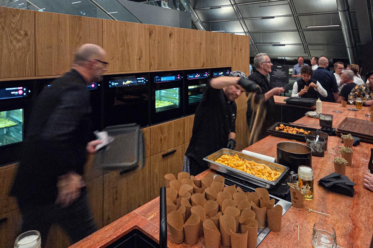 Show Cooking auf der BORA Wiesn