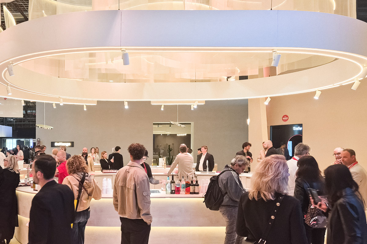 Quooker Messestand in Mailand