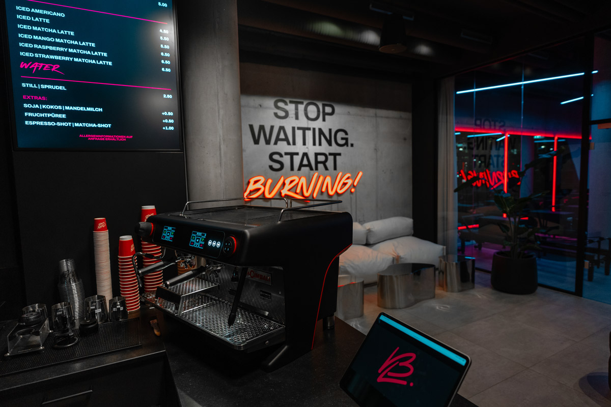 Loungebereich im BurnLab