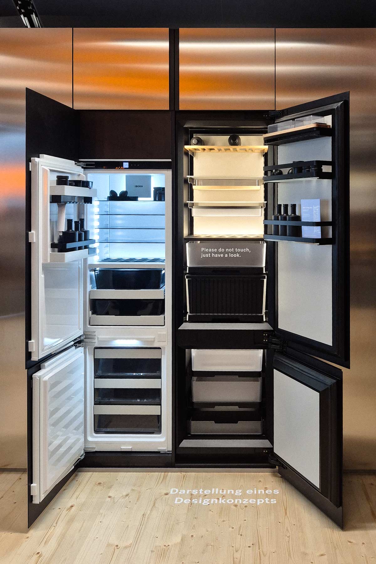 Das BORA Fridge Max-Konzept für mehr Stauraum auf gleicher Fläche